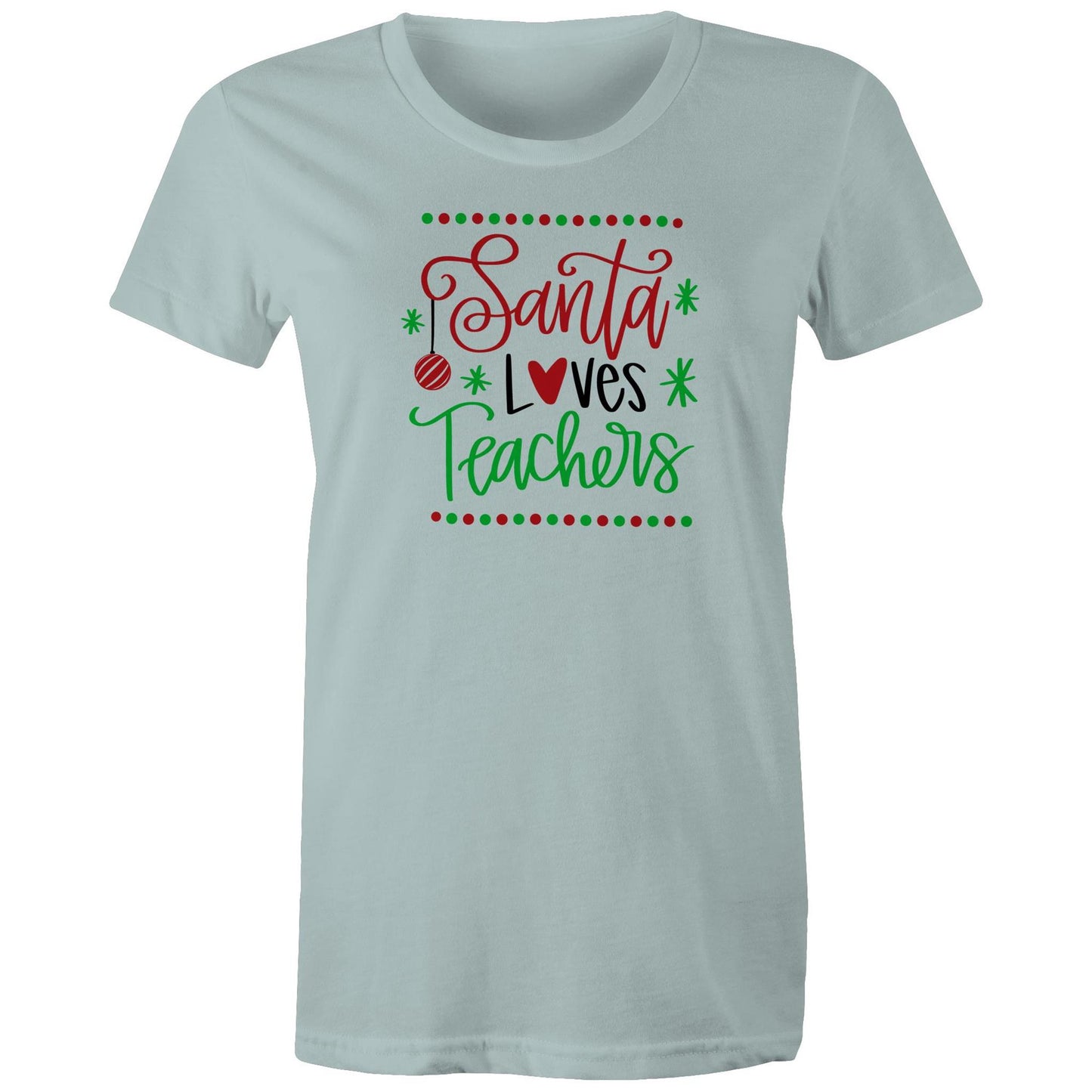 Santa Loves Teachers T-Shirt