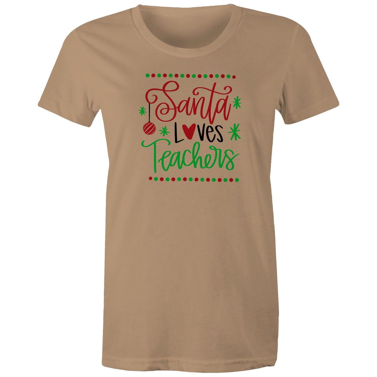 Santa Loves Teachers T-Shirt