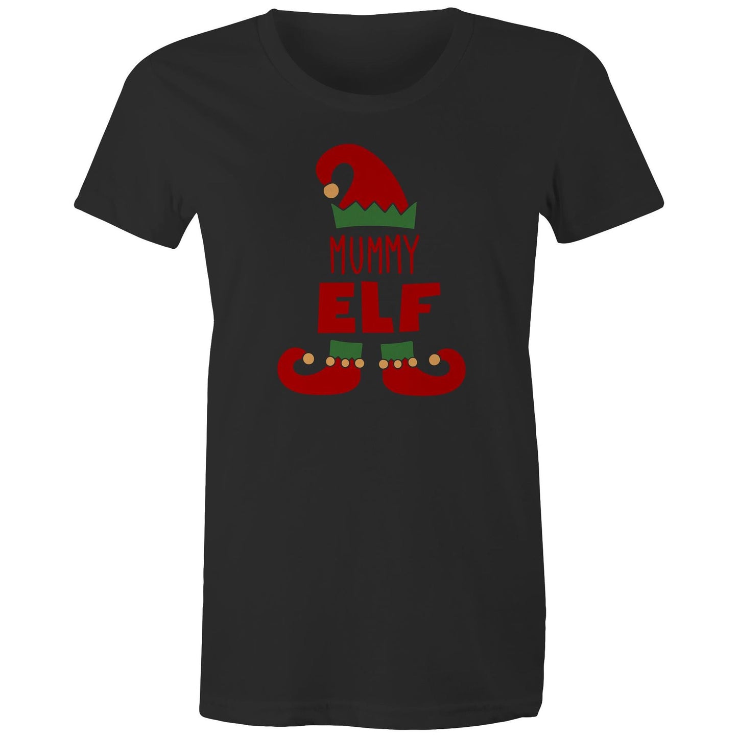 Mummy Elf Womens T-Shirt