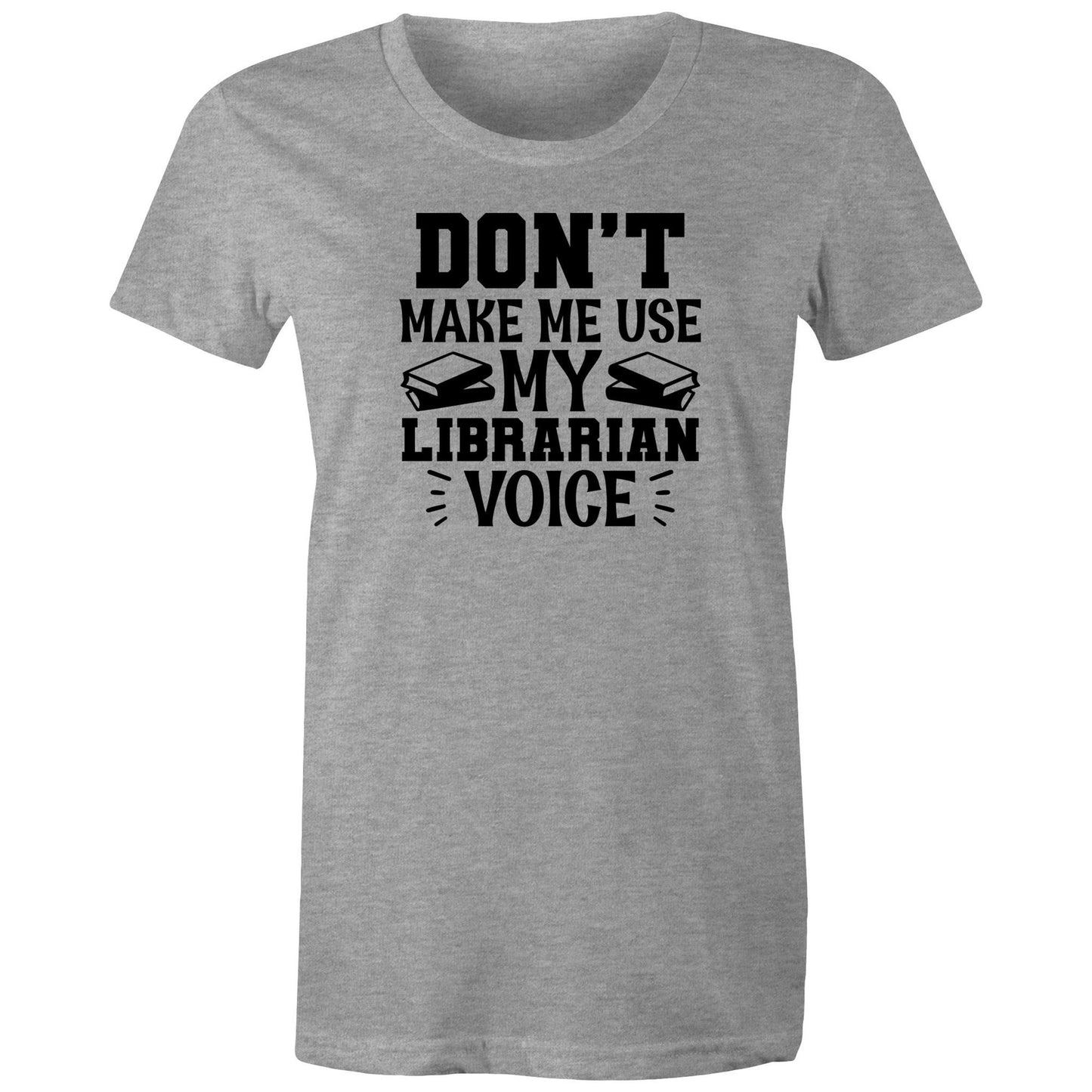 Librarian Voice Women's Maple Tee