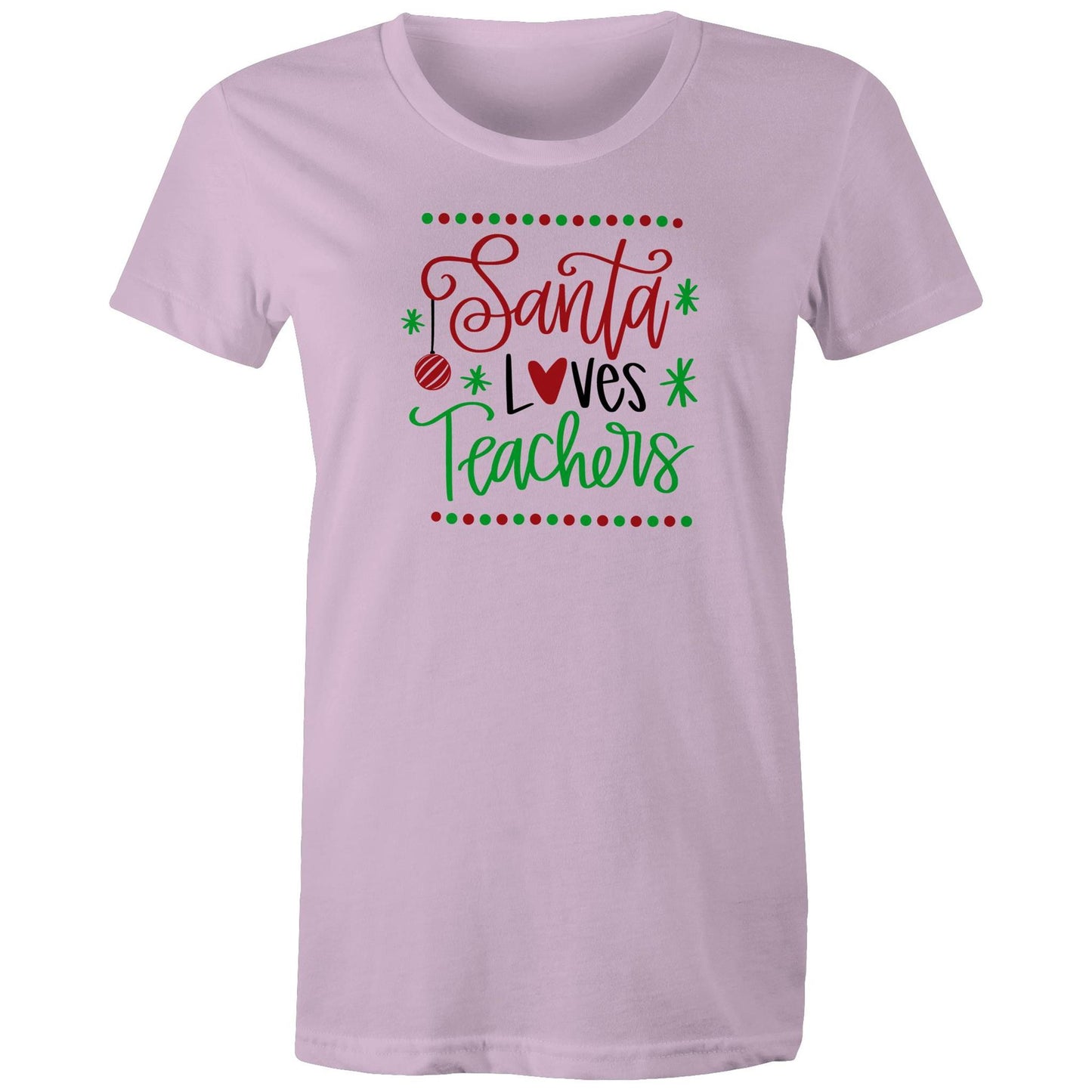 Santa Loves Teachers T-Shirt