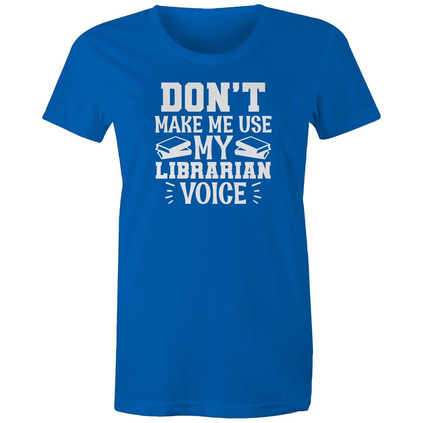 Librarian Voice Women's Maple Tee