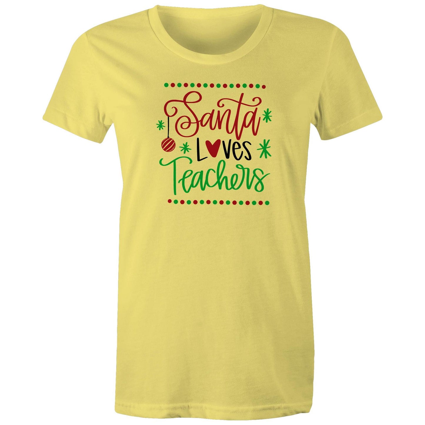 Santa Loves Teachers T-Shirt
