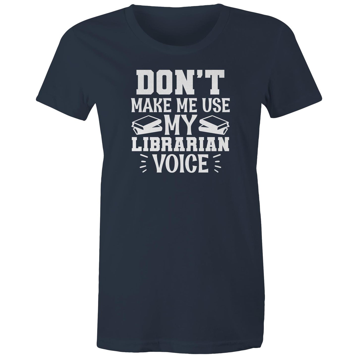 Librarian Voice Women's Maple Tee