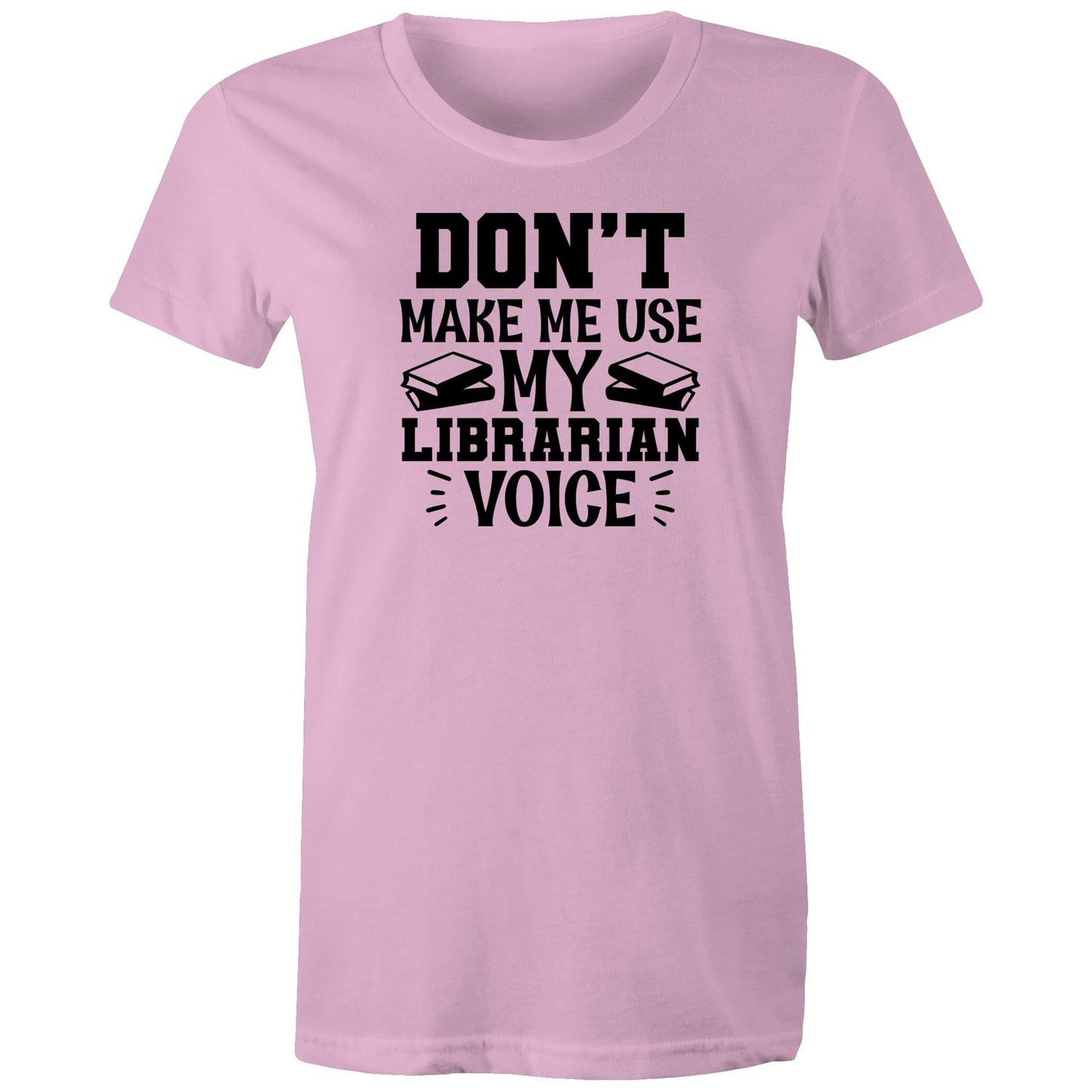 Librarian Voice Women's Maple Tee