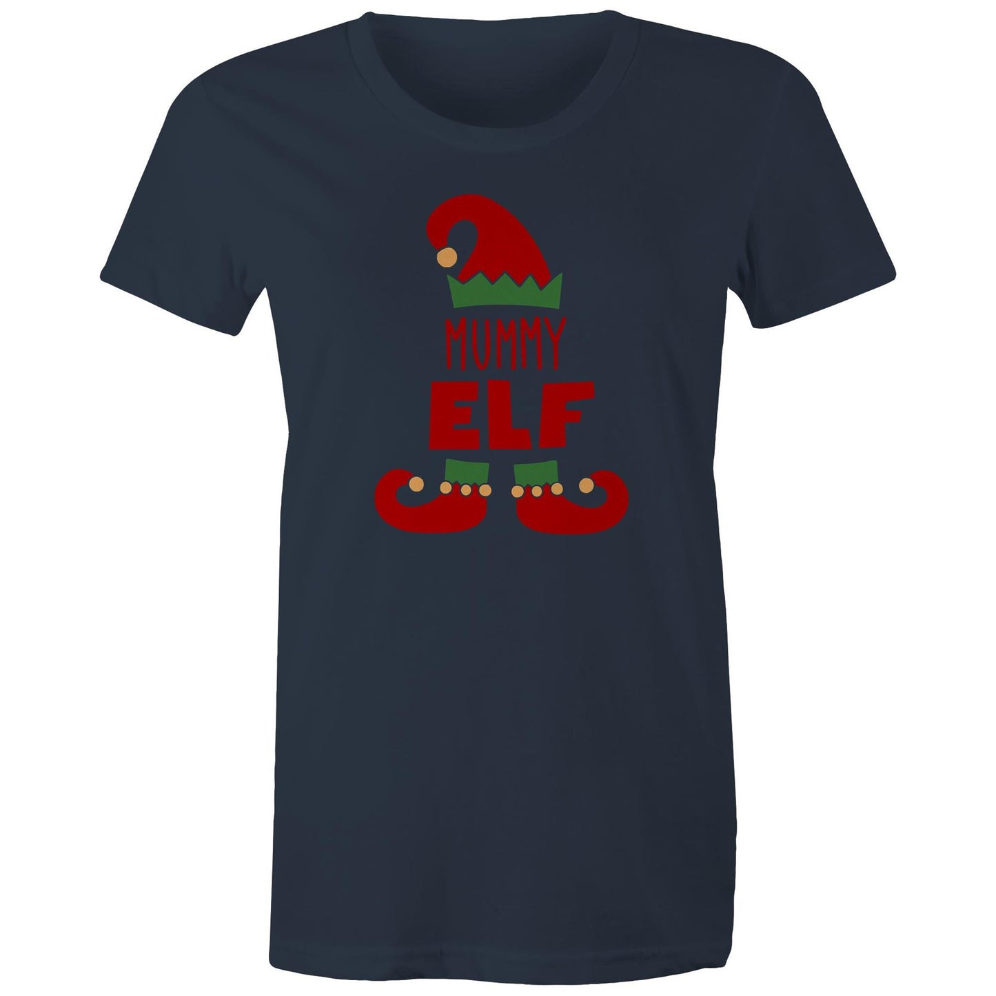 Mummy Elf Womens T-Shirt