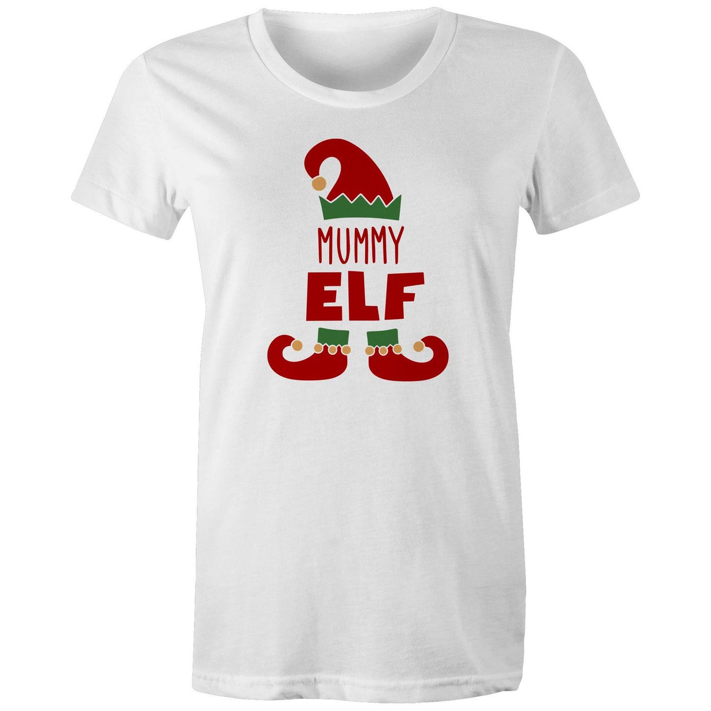 Mummy Elf Womens T-Shirt