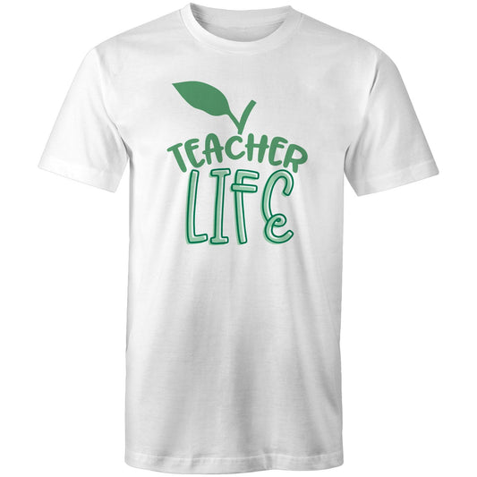 Teacher Life Mens T-Shirt - White