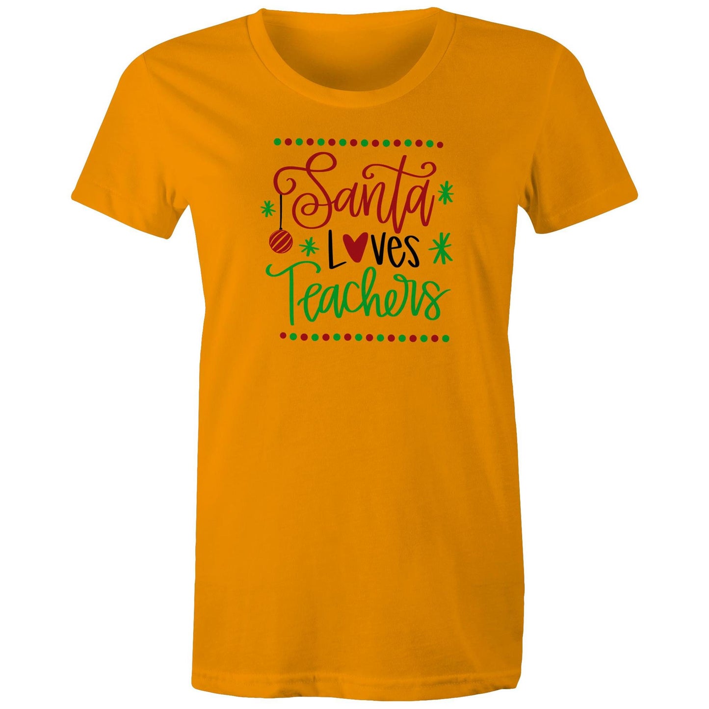 Santa Loves Teachers T-Shirt