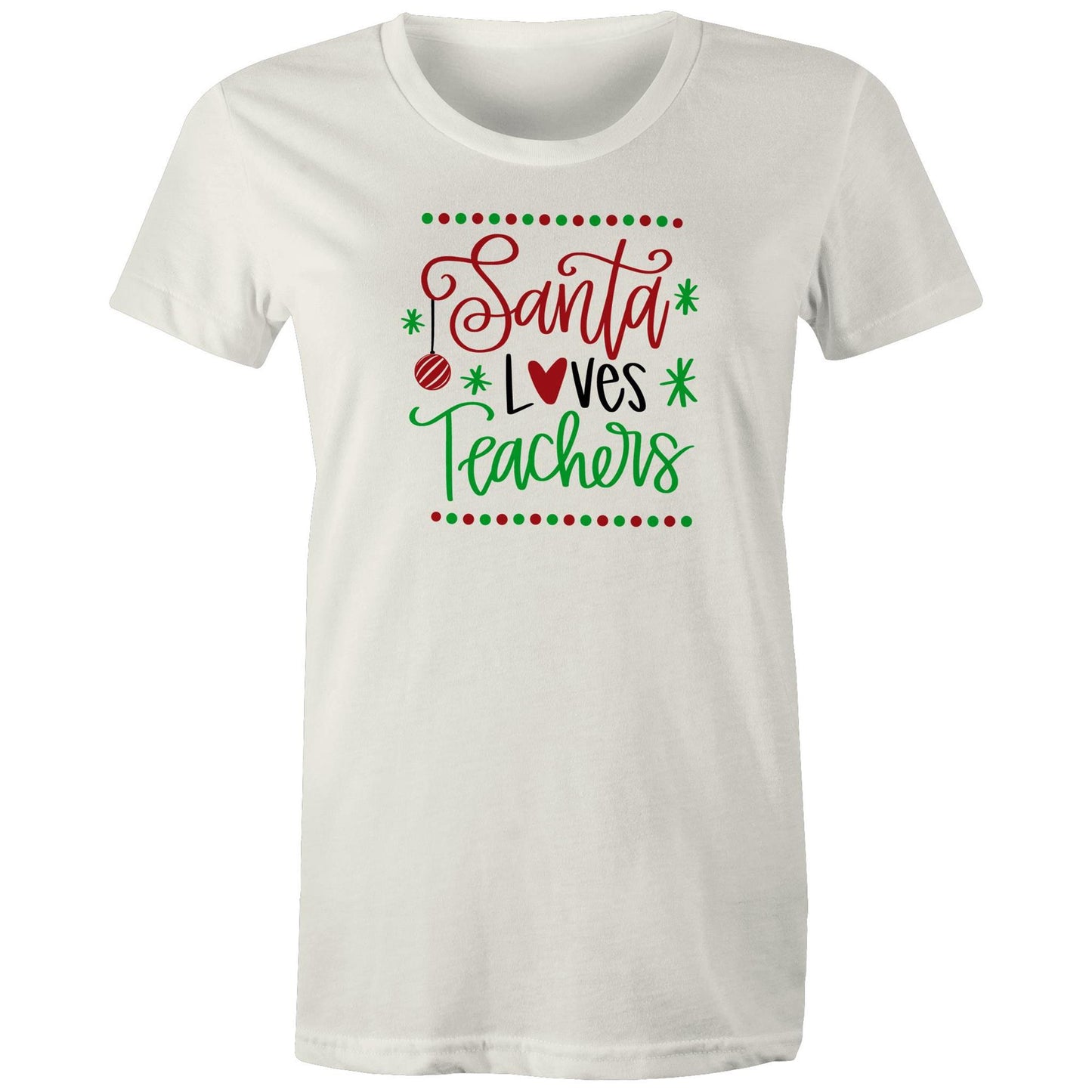 Santa Loves Teachers T-Shirt